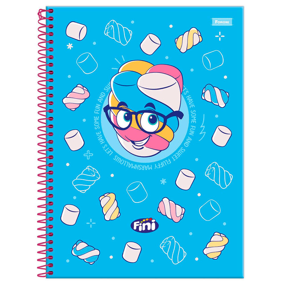 Caderno Universitario 1x1 80 Fls C.D. Foroni - Fini 6 Caderno Universitario 1x1 80 Fls C.D. Foroni - Fini 6